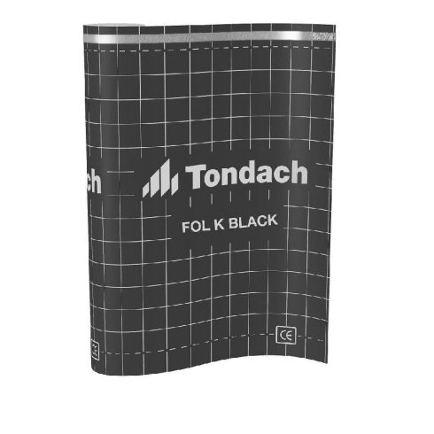 Tondach FOL-K Black tetőfólia 145 gr/m²  [25 m²/tekercs]