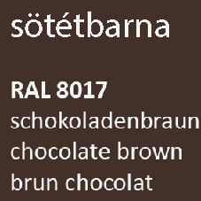 Sötétarna Ral 8017